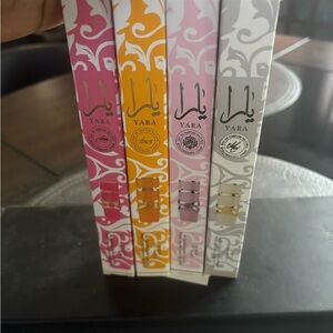 Yara Women's Fragrance Set - Pink, Orange, White, Gray